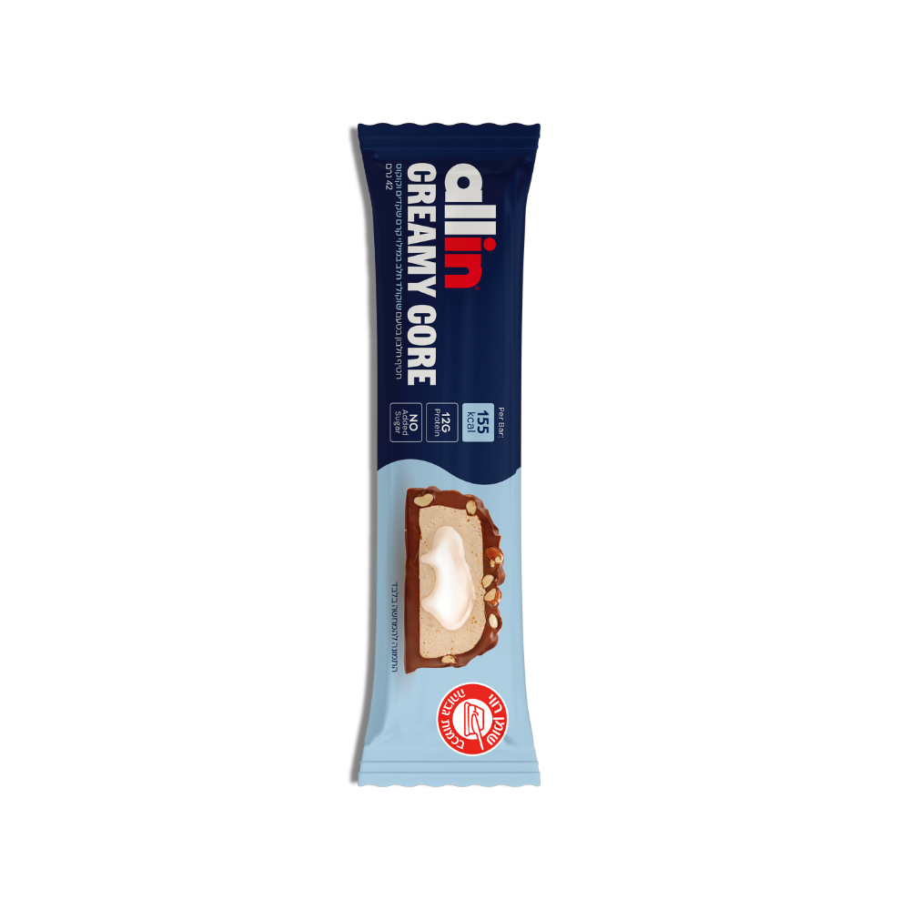 חדש! מארז 18 חטיפי חלבון ליבת קרם CREAMY CORE