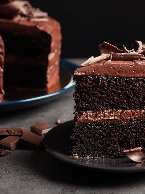 עוגת חלבון דאבל שוקולד